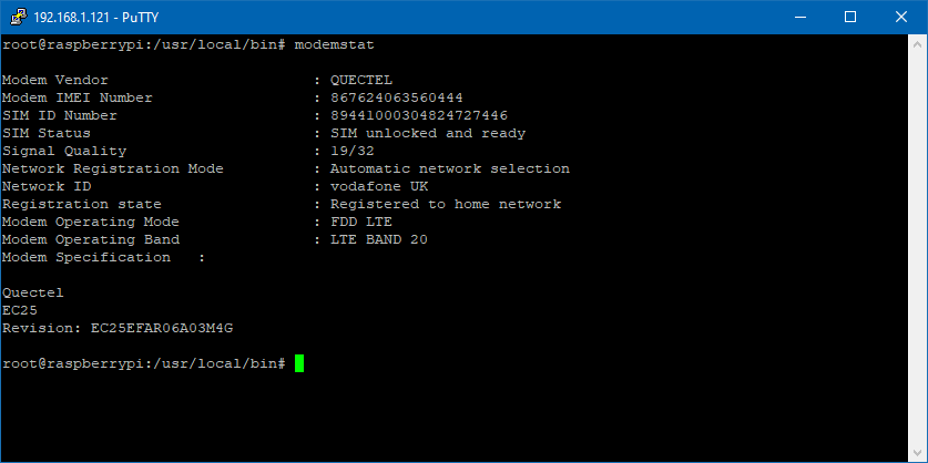 MyPi Industrial Raspberry Pi Sierra Wireless MC7455 4G Modem QMI Internet Connection Configuration Step 3