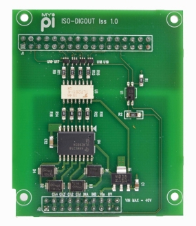 Isolated Digital Out Relay Driver Industrial Raspberry Pi IO Card
